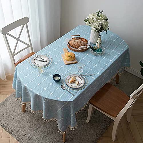 Luvetrex ® Macramé Waterdichte Polyester Tafelkleed, Kreukvrij Wasbaar Linnen Tafelkleed Voor 6 Tot 8 Personen Binnen En Buitentafelkleed Voor Bruiloften En Huisdecoratie Luvetrex ® Macramé Waterdichte Polyester Tafelkleed, Kreukvrij Wasbaar Linnen Tafelkleed Voor 6 Tot 8 Personen Binnen En Buitentafelkleed Voor Bruiloften En Huisdecoratie