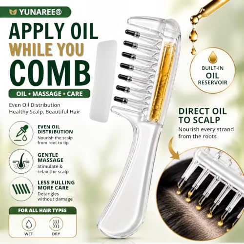 YUNAREE Crystal Serum Comb Applicator - Image 3