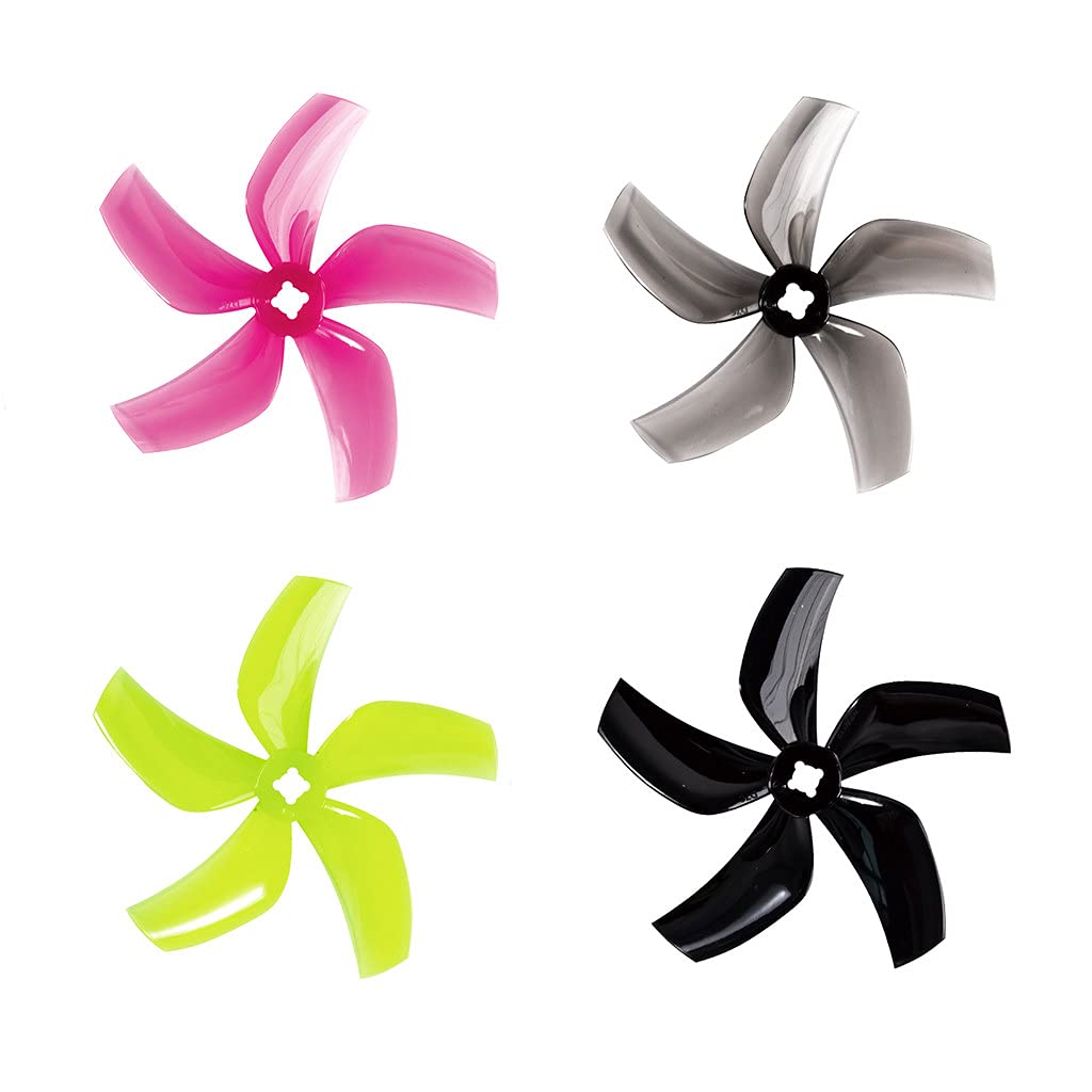 GEMFAN 76mm 5-Blade PC Props 3inch Propellers for FPV Drone 1408-1606 Motors RC FPV Racing Drone 16pcs 8CW 8CCW