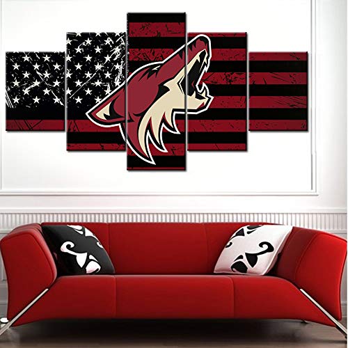 Phoenix Coyotes NHL Framed 8x10 Photograph Team Logo and Hockey Puck