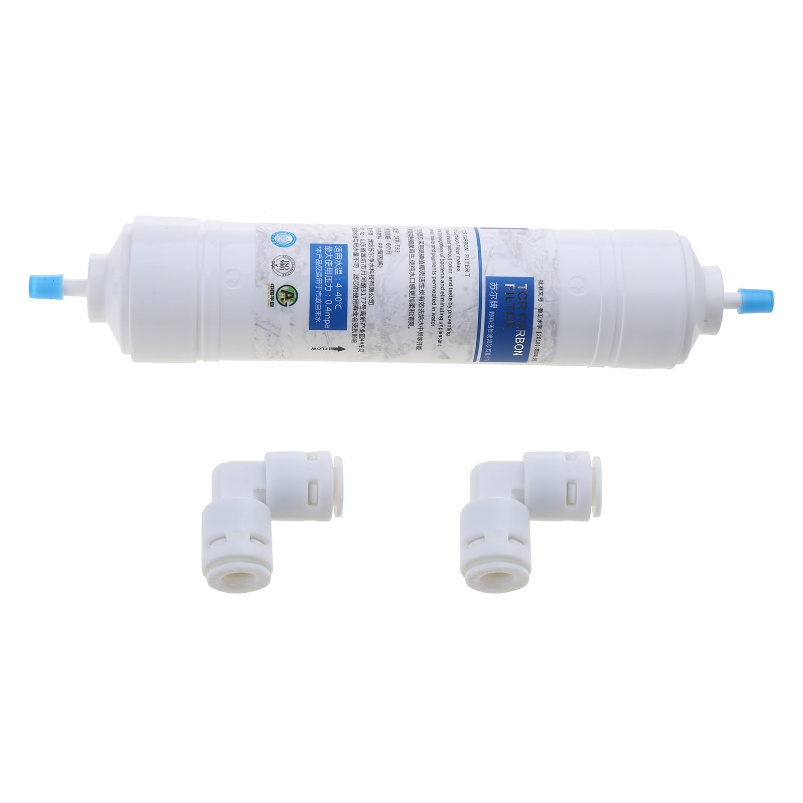 10 T33 met 2 Fitting Waterzuiveraar Inline Kokos Koolstof Post Filter
