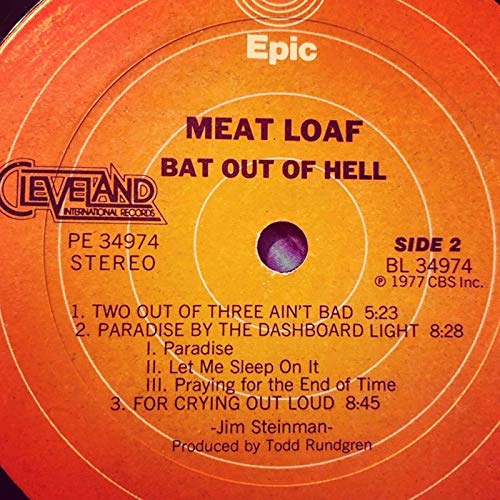 Meat Loaf Paradise by the Dashboard Light Amazon.in Books