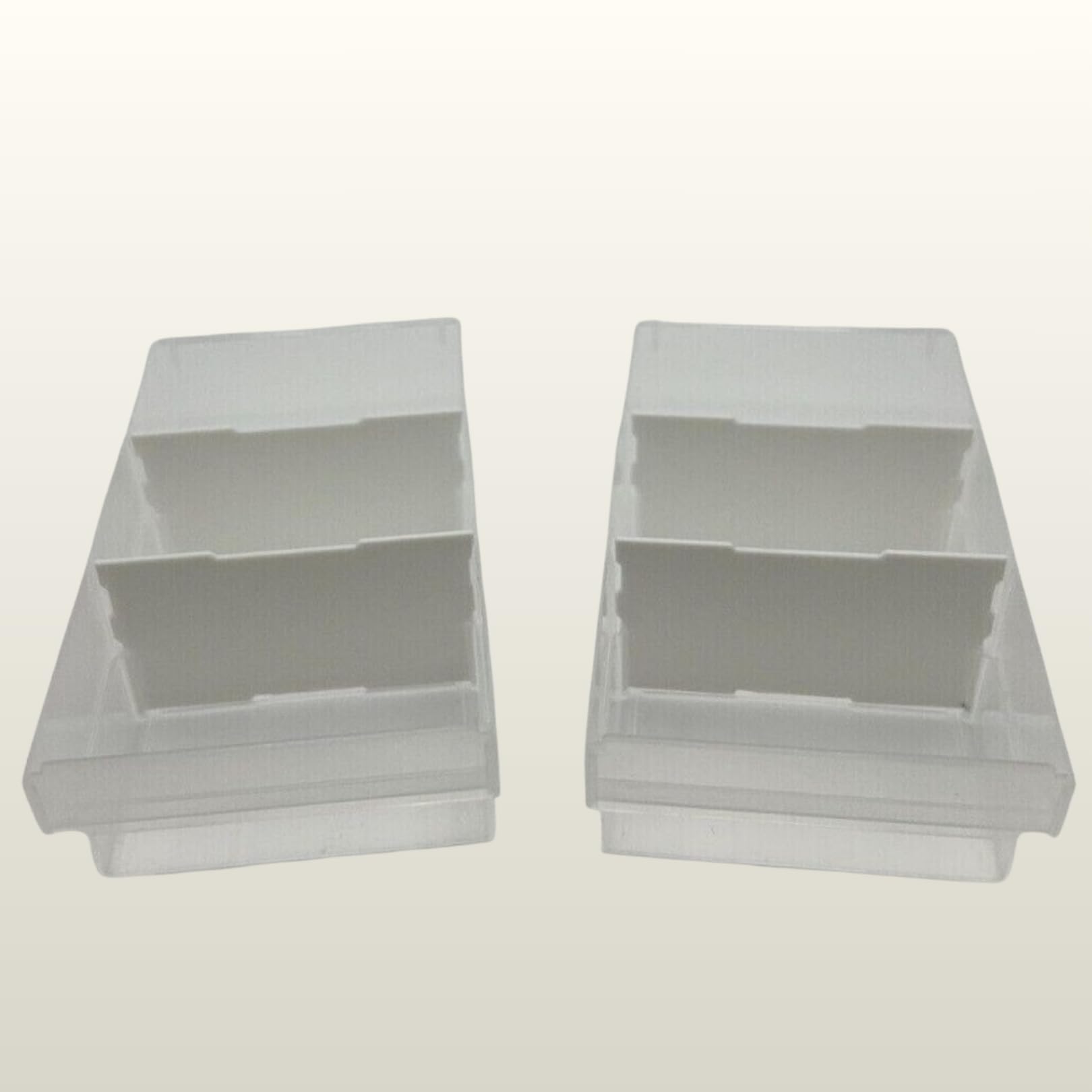 ULEIVA Divider Divider Pack of 32 White Compatible with Allit Small Parts Magazine VarioPlus Extra A3 Replacement Part Divider (White)