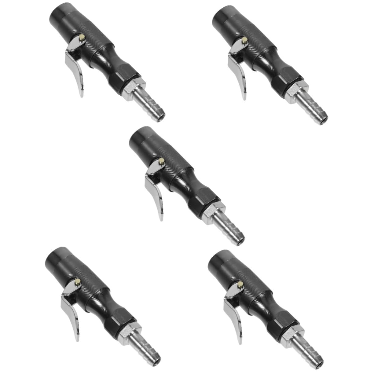ULTECHNOVO 5piezas Adaptador De Inflador De Neumáticos Chuck De Conexión Rápida Ligero y Duradero para Inflar Ruedas De Automóviles Seguridad y Eficiencia Cada Uso