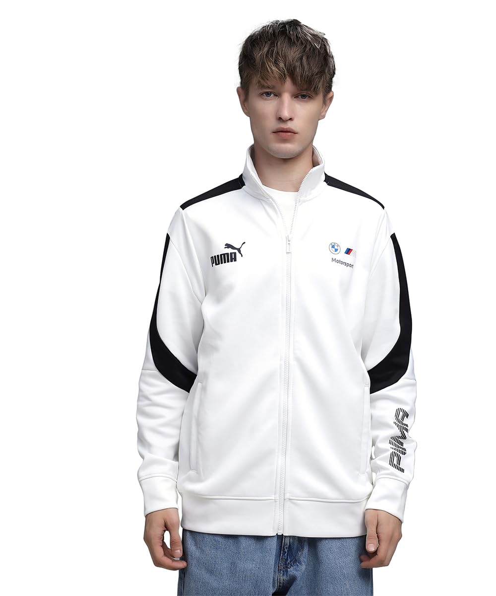 puma BMW Men Full Sleeve Polycotton Full Zip with Pocket Spacer Jacket-picture-16