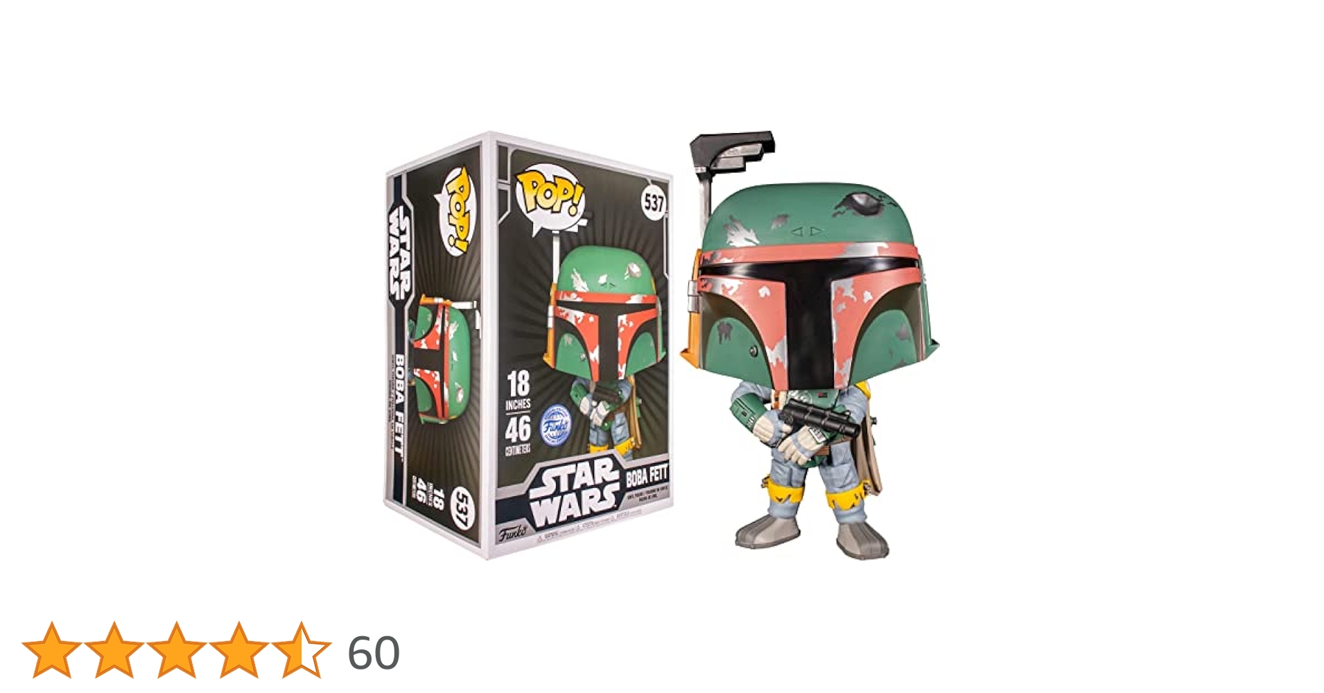 Amazon.co.jp: Funko POP! スターウォーズ - ボバ・フェット 18