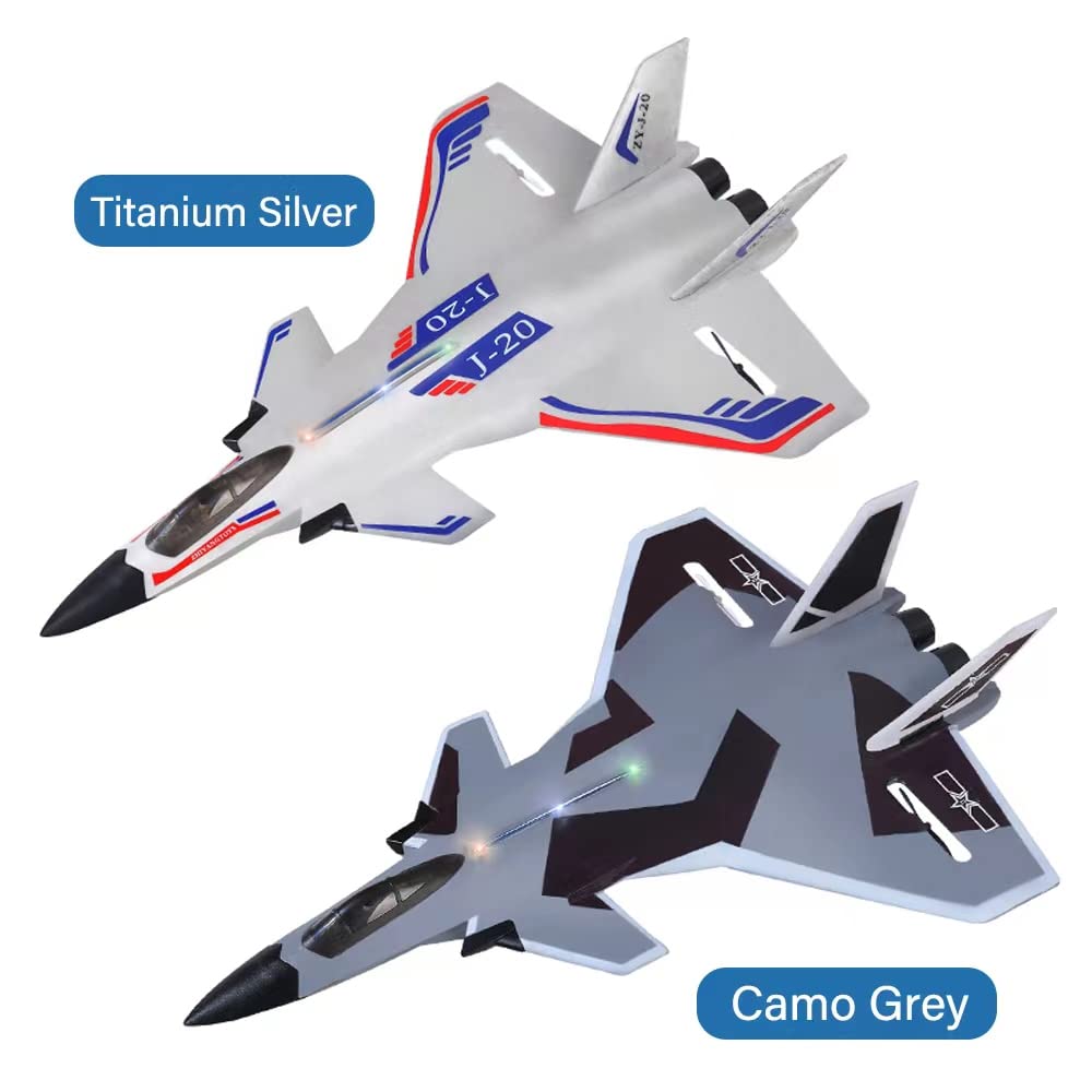 Skymold J-20 Fighter Remote Control Airplane, 2.4GHz Gyro RC