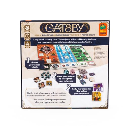 Gatsby Board Game - Juego de Estrategia para 2 Jugadores miniatura 2