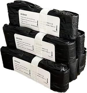Airdeer Refill Bag Ring 3 Gallon, Trash can bags, 8m continuous garbage bag, Designed for Airdeer Self-sealing Smart Trash Can(Model C3, Pack of 6)