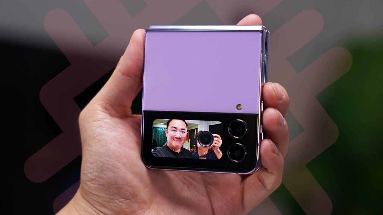 Amazon.com: Samsung Galaxy Z Flip 4 5G, US Version, 128GB, Bora