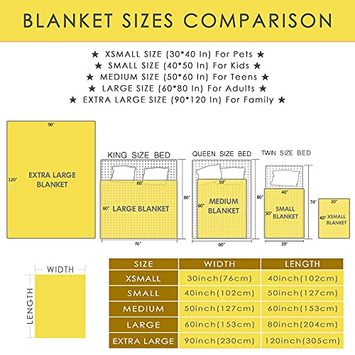 Bedembrace Ro-AST Chicken Fried Chicken Nuggets Junk Food Ulta Soft Fleece Flannel Blankets Birthday Halloween Throw Blanket Bedding Outdoor Cover for Picnic Couch Medium 60