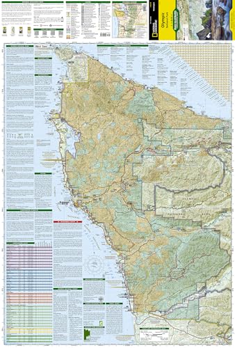 Olympic National Park Map (National Geographic Trails Illustrated Map, 216) - Image 4