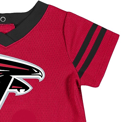 Image of Gerber NFL Baby Girls Jersey Dress and Diaper Cover