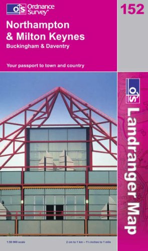 Buckingham And Milton Keynes Von Ordnance Survey - Landkarten Bei