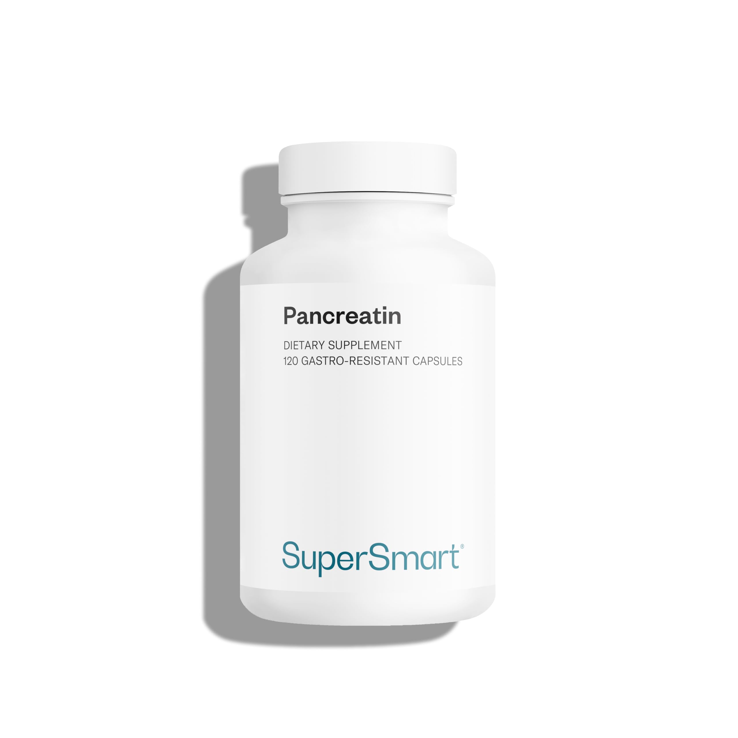Pancreatin Supplement - Contain Synergistic Digestive Enzimes - Fully Supports Digestion and Improves The Body's Absorption of Nutrients | Non-GMO & Gluten Free - 120 DR Capsules