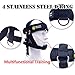 J Bryant Neck Harness Head Weight Lifting with Chain Adjustable Strap Neck Exercise Equipment