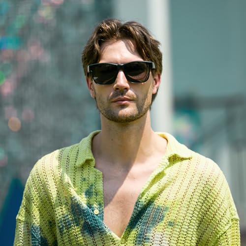 URUMQI Polarized Sunglasses Fit Over Glasses for Men Women, Oversized Square Sun Glasses UV400 Protection Shades2