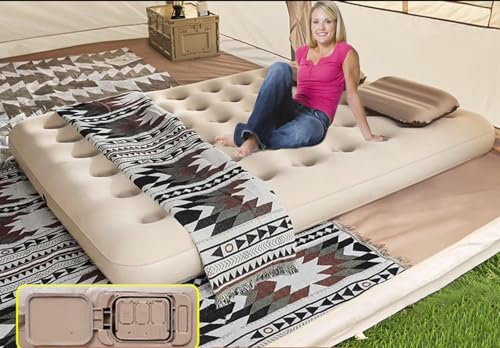 Alvantor Portable Self Inflating Air Mattress,74.8 * 39.37Inch Queen Size,