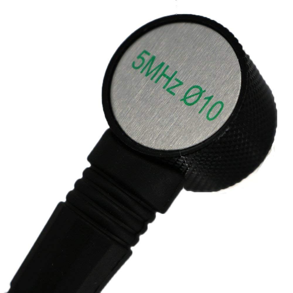 Ultrasonic Thickness Gauge Probe Transducer Probe Measuring Range 1.2 to 230.0mm Frequency 5M
