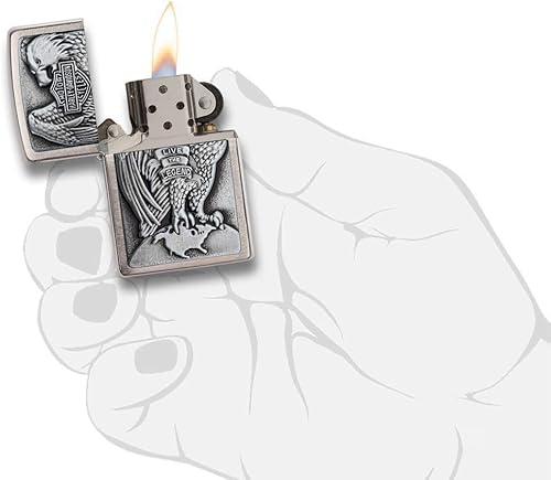 Miniatura 4 de Zippo encendedor de bolsillo con el águila de Harley-Davidson