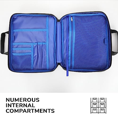 Bible Bags For Women And Men Large Size - Xxl Bible Cover Case Fits Book Up To 11.4 X 8.85 X 1.9 Inches - | Zippered Pocket | Pen Slots | Shoulder Strap | - Black Church Christian Gift For Boy Girl #TOP3