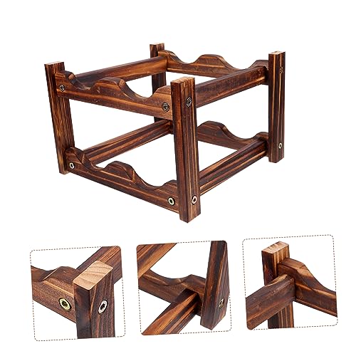 Soporte para botellas de vino de madera STOBAZA miniatura 2