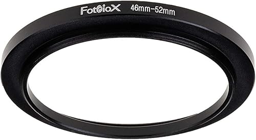 Miniatura 9 de Fotodiox arandela adaptadora de metal anodizado, negro (para filtros más grandes)