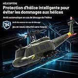Ygwxyyzj hélicoptère radiocommandé UH-1 315 mm vol à l’envers photo 3