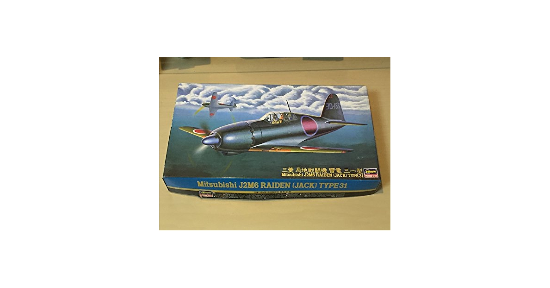 ハセガワ　1/32スケール　雷電　二一型　完成品 ハセガワ 1/32 日本海軍局地戦闘機「雷電」ニ一型 HASEGAWA J2M