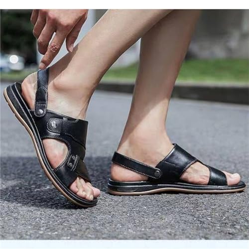 Men's Open Toe Adjustable Rubber Sandals Outdoor Summer Beach Sandal and Slippers Water Sandals2