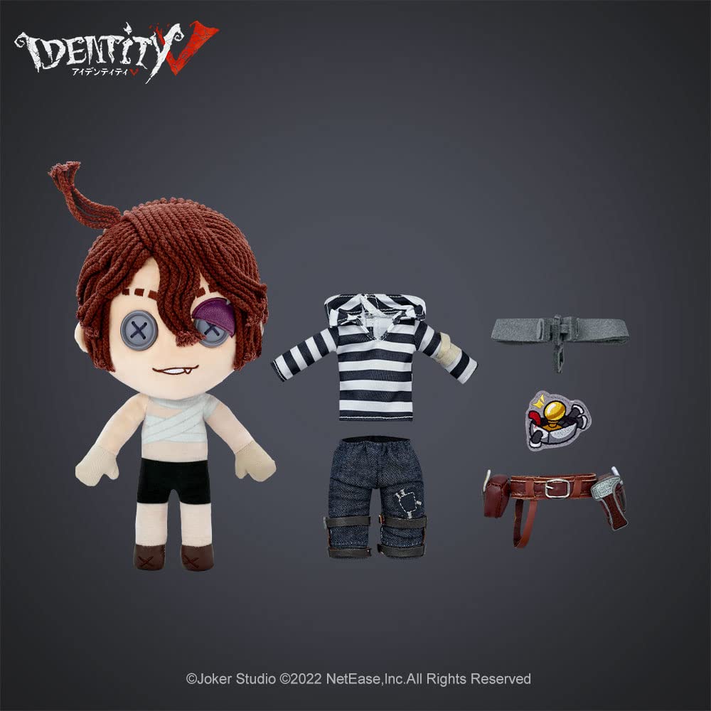 着せ替えぬいぐるみ　第五人格　囚人　ぬいぐるみ　20cm　No.BA50 IdentityⅤ 第五人格 15cm 着せ替えぬいぐるみ 同人ぬいぐるみ 囚人
