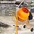 Harigal Electric Cement Mixer, 4.2 cubic Ft, Portable Concrete Mixer Machine, Wheelbarrow Cement Mixing Tools for Stucco