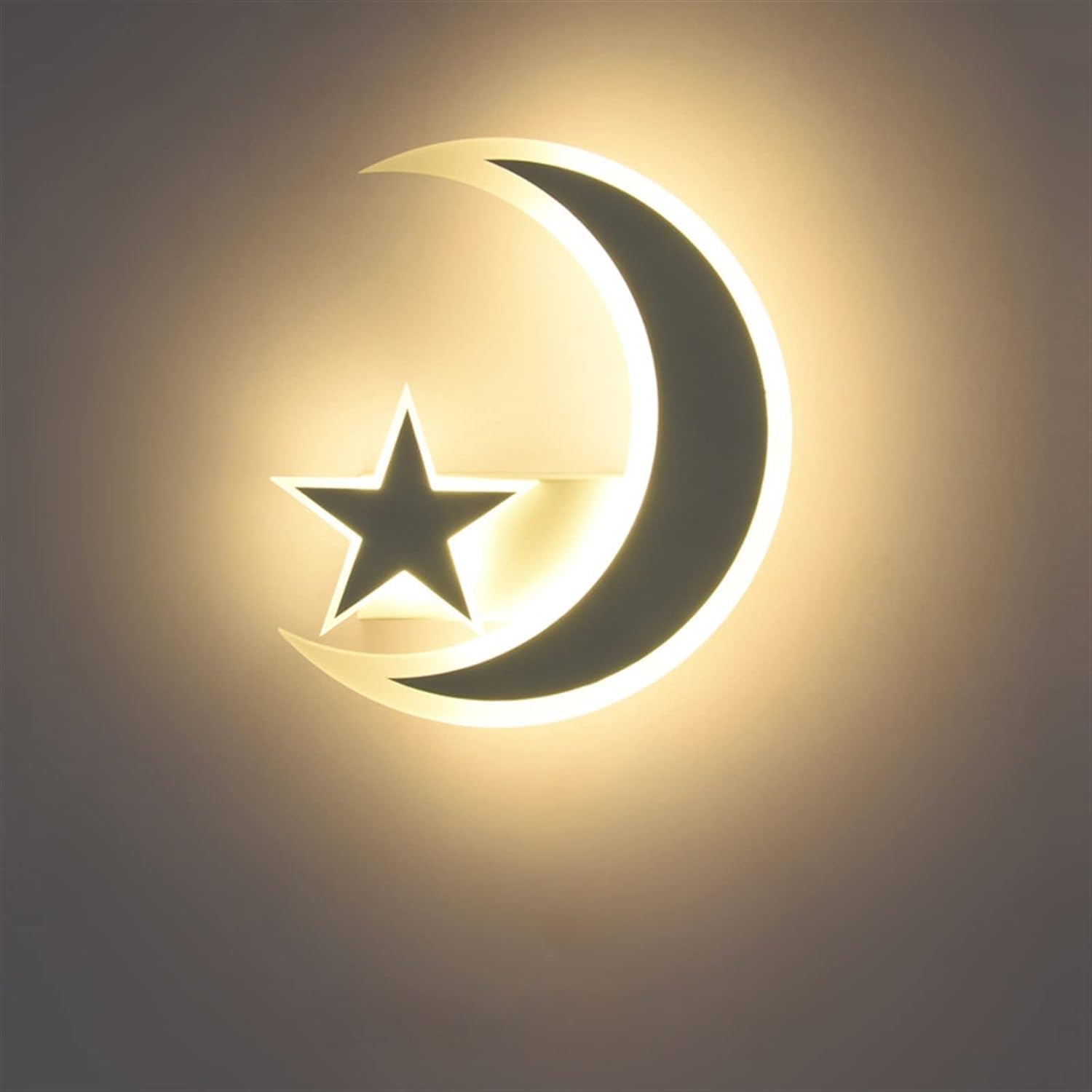 Nordic Kreatywność Led Gwiazda Księżyc Lampa Ścienna Dekoracje Ścienne Kompatybilne z Pokojem Dziecięcym Kreskówka Kinkiety Nowoczesna Lampa Ścienna Do Salonu Sypialnia