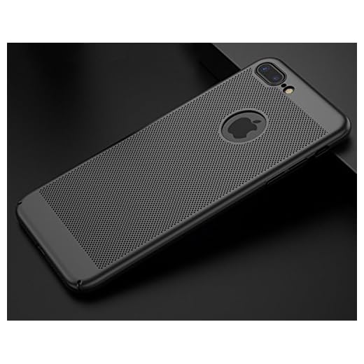 Slimmat mattsvart skal till iPhone 7 Plus