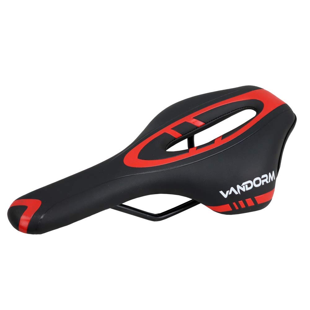 Vandorm Speed Road & Mountain Bike Saddle RED