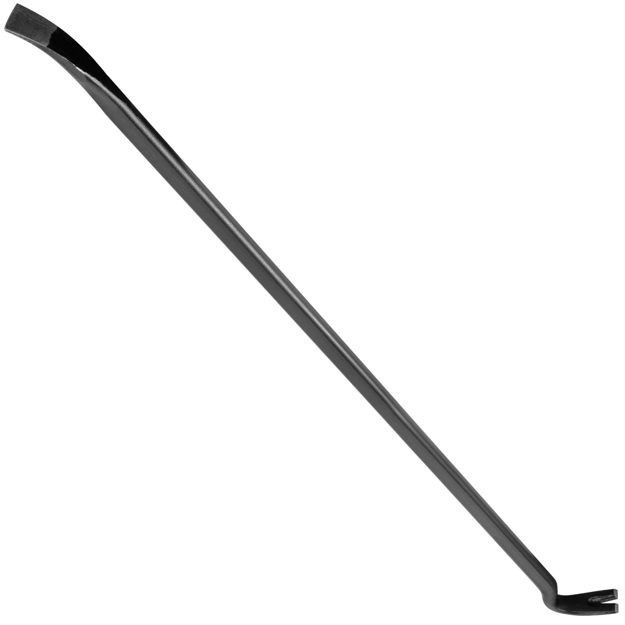 Hardys Hand Tools - Heavy Duty 48" Treated Carbon Steel Crow Bar, Swan Neck Wrecking Bar with Chisel End, Ideal Tools for Men, Crow Bars for Lifting Floorboards, Removing Nails