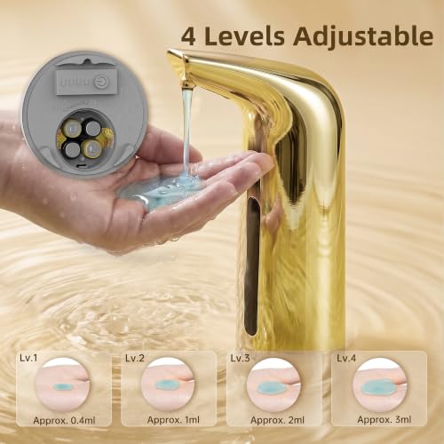 Image of Automatic Soap Dispenser, Plastic Material for Bathroom & Kitchen