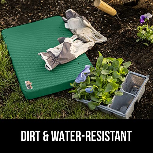 Image of GORILLA GRIP Extra Thick Foam Kneeling Pad for Gardening, 17.5x11 Grass