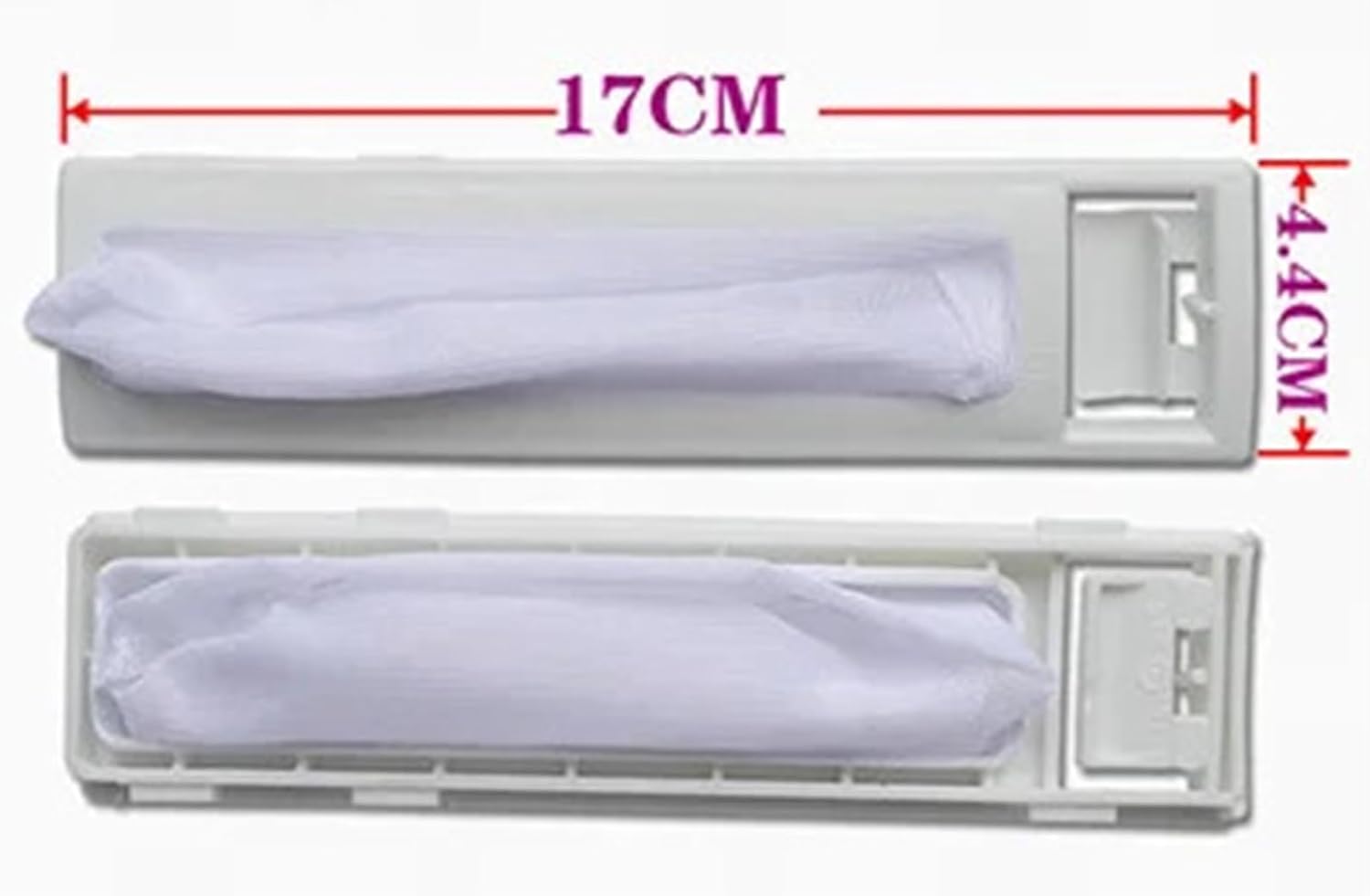 Washing Machine Washer Filter Bag for Accessories Parts(Burgundy)
