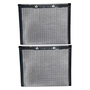 Barbecuesas Duurzame grillende zakjes Non-Stick BBQ Mesh Bags Picknick Cooking Tool 2 stks, huishoudelijke producten