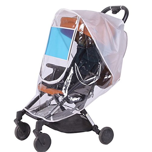 Universal Baby Stroller Weather Shield,Sunshade,Rain Cover,Breathable,Waterproof Umbrella Stroller Wind Dust Shield Cover for Strollers