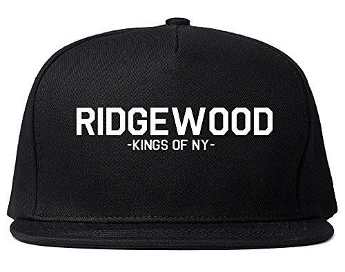 Kings Of NY Ridgewood Queens New York Mens Snapback Hat Black