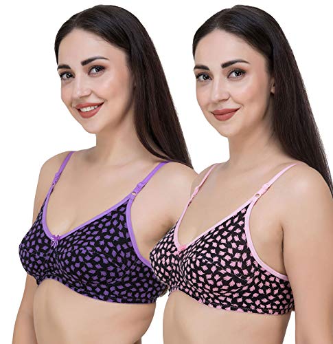 Image of Fasense Women's Wire Free Non Padded Cotton Bra