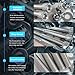 BIGLKNM 667pcs Engine Bolt Kit for Banshee 350 YFZ350 1987-2006 Stainless Steel Maintenance & Restoration OEM ATV Fasteners