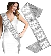 Senior Sash - Senior Night Party Decorations - Sports Event Sash Cheer Squad Dance Team