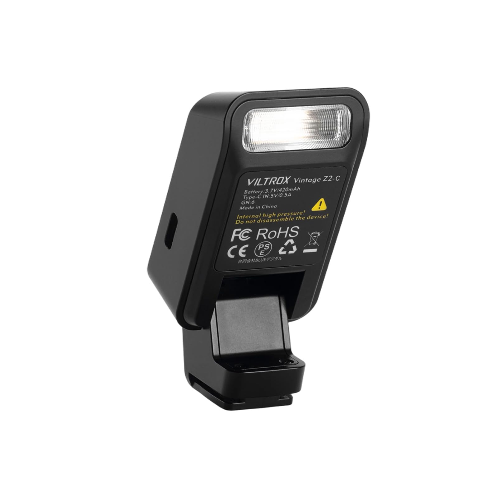 mingzhe Flash TTL Portátil Luz de Flash de Cámara TTL Plegable 10Ws GN6 con 700 Flashes Batería Incorporada y Difusor para Fotografía Viajes sin Espejo DSLR