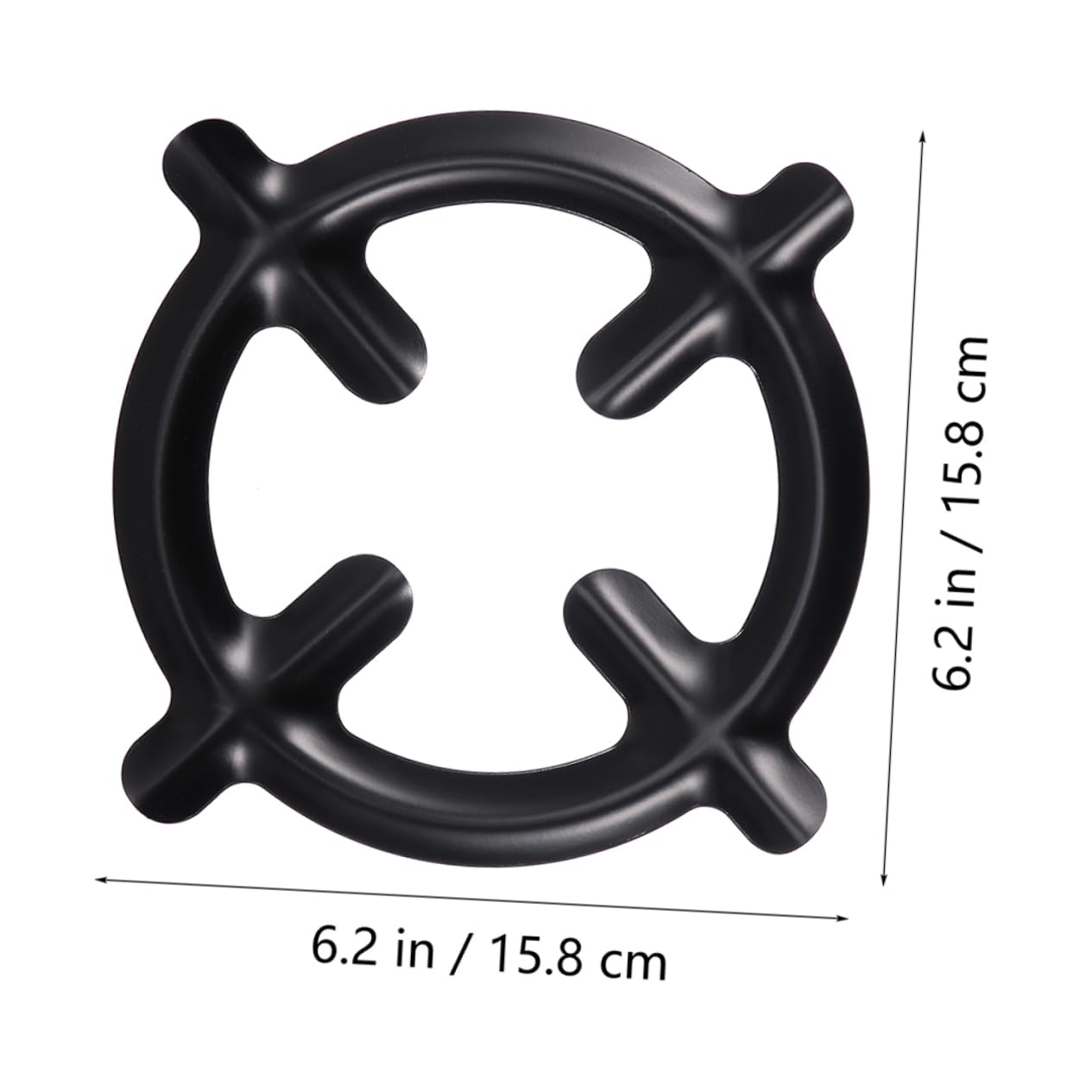 VILLCASE 4pcs Pot Racks for Gas Stove Cooking Stand Trivets for Espresso Pots and Kitchen Use Easy to Install for Home Hotel and Restaurant Cooking