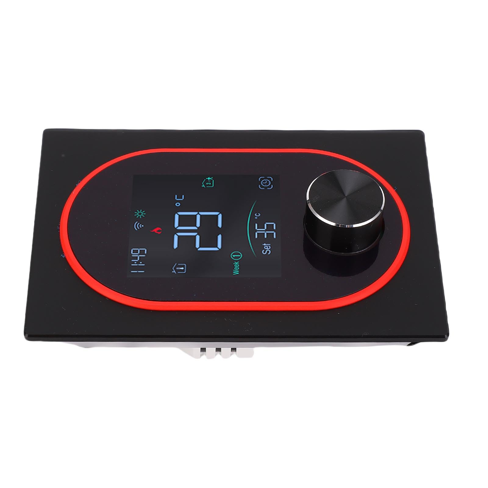 Termostato Intelligente per la Casa, Programmabile a 2,4 GHz con Controllo Remoto Touch Screen dell'APP Smart Life, Termostato Digitale Senza Cavo C Richiesto per Sistemi di Riscaldamento e