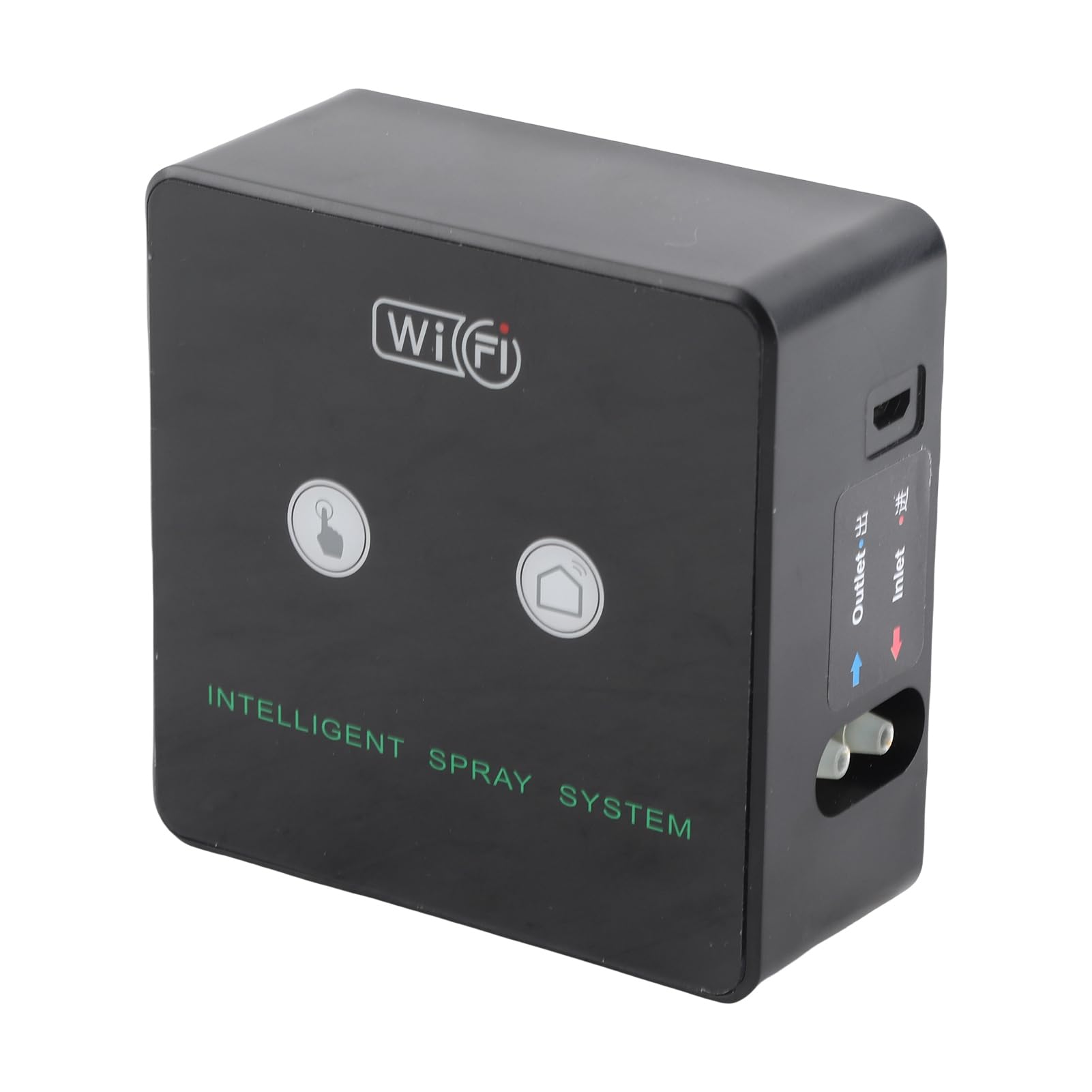 Akozon de Nebulización Wifi Rainforest Terrarium con Control de Aplicación, Boquilla Giratoria de 360°, Pulverizador Automático para Reptiles - Kit de Pulverización de Humidificación Inteligente