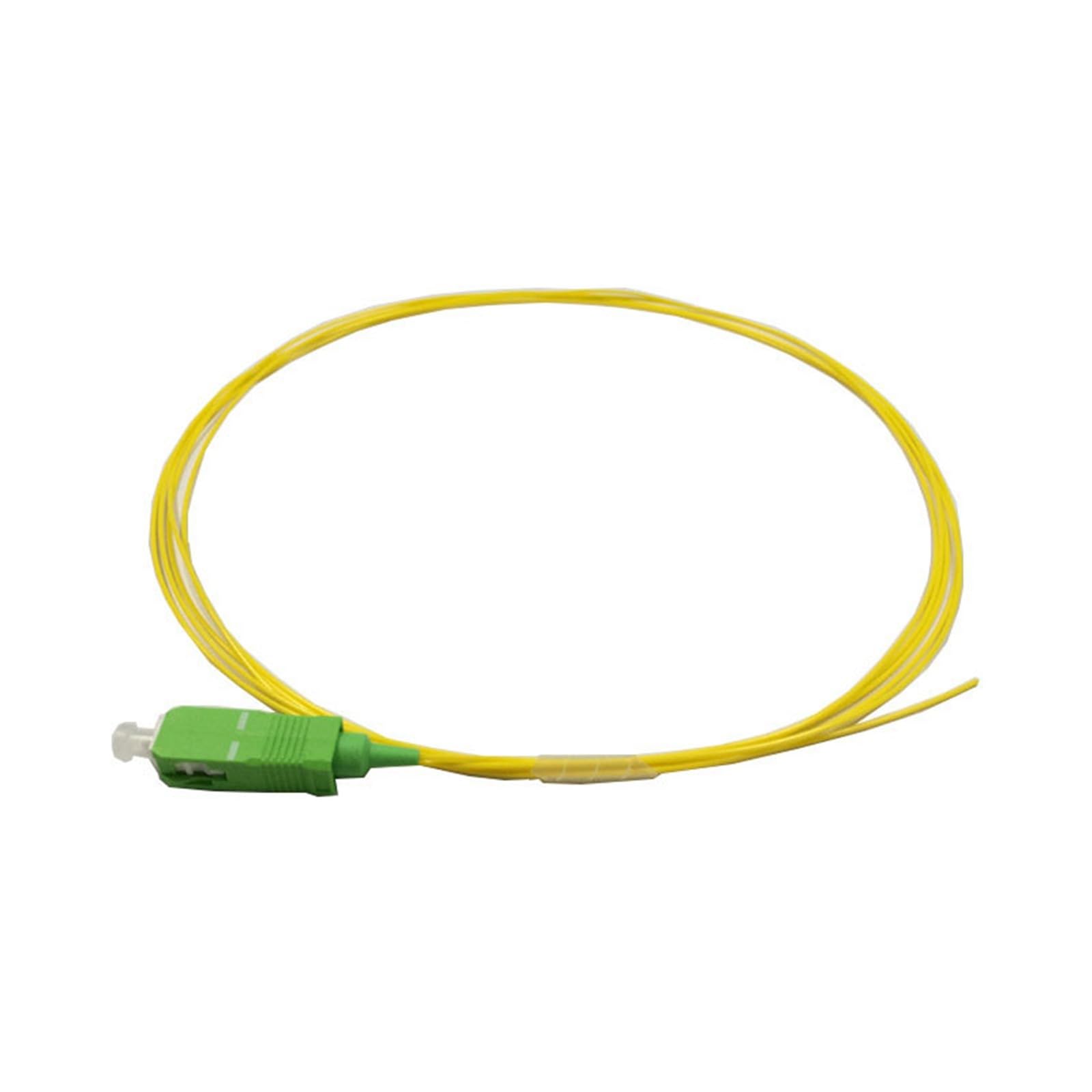 20/50/100/200 piezas SC APC fibra óptica Pigtail Simplex 0.9mm 9/125 modo único 1 núcleo UPC óptico .5M (SC UPC 200pcs-1)